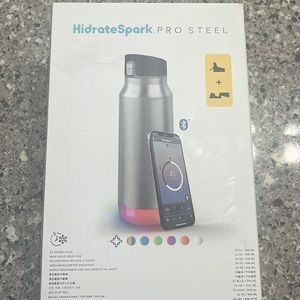 HidrateSpark Pro Steel new in box 32 oz